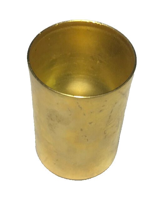 New 2 5/16" Unfinished Brass Lamp Socket Cup For Medium Base Sockets, 1.72" Dia. - Stone Door Lamps