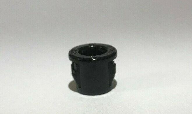 New, Lot of 10, Black Nylon Snap - In SPT - 1 Lamp Cord Bushing, Fits 3/8" Hole - Stone Door Lamps