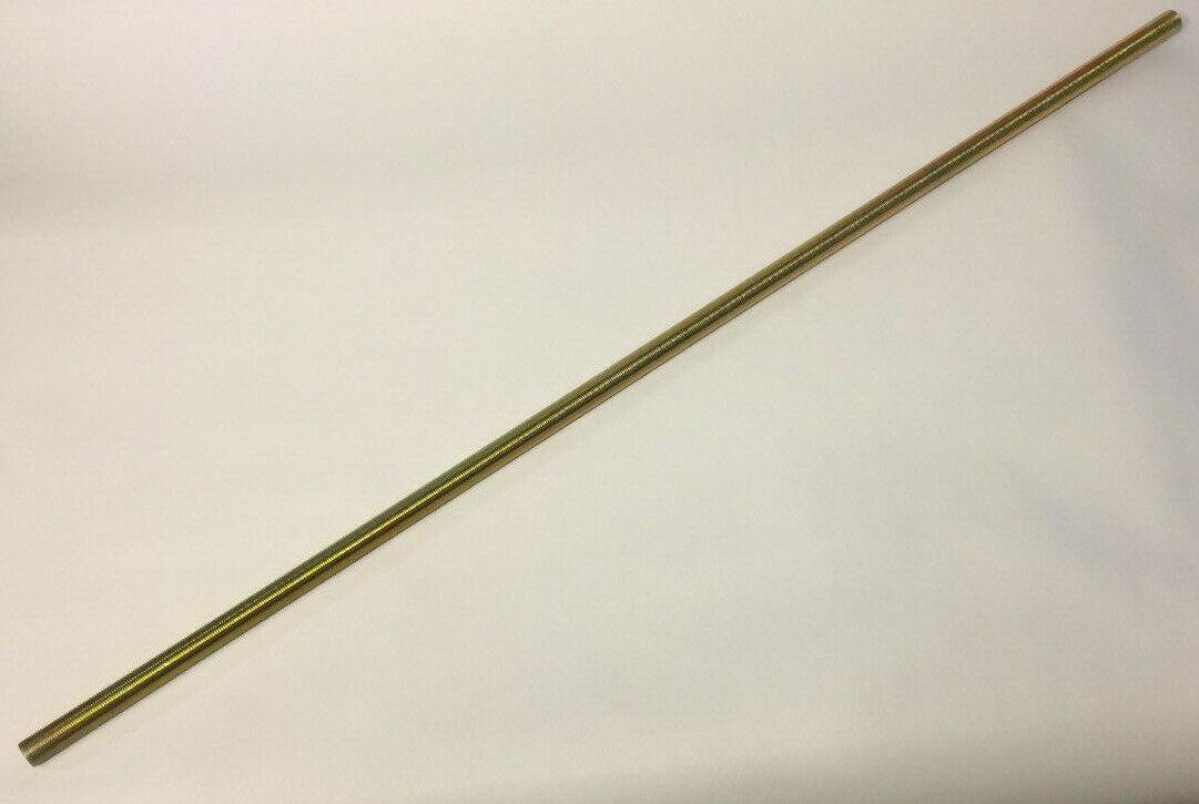 New 36" All Thread Steel Pipe For Lamps & Fixtures, Seamless, 3/8 IP #SP395 - Stone Door Lamps