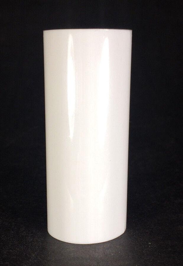 New 3" WHITE PLASTIC STANDARD SOCKET Chandelier Lamp CANDLE COVER #CC918 - Stone Door Lamps