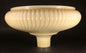 New 14" Antique Style Rib Swirl Nu-Gold Torchiere Lamp Shade Made in USA TS000