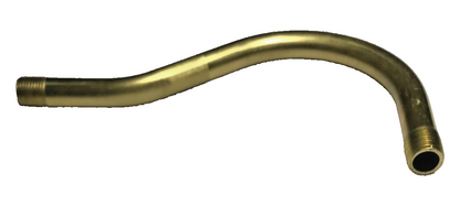 New 5" Solid Brass Pin-Up Bent Arm For Lamp Socket Cluster, Sconces, Chandeliers