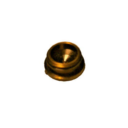 New Antique Brass Finish Slotted Plug or Cap, 1/8M Thread, 11 mm wide, #BP175A - Stone Door Lamps
