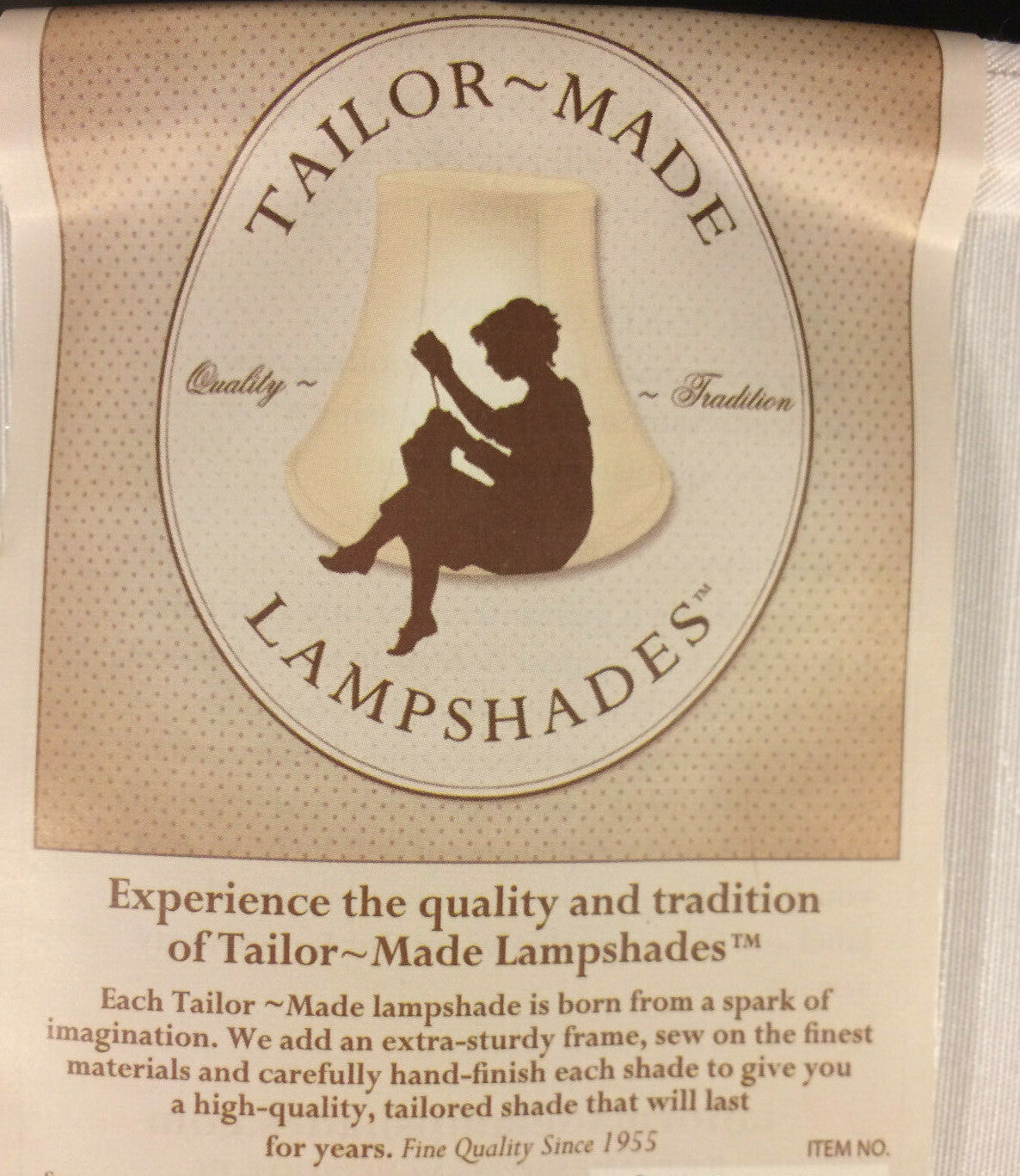 New 20" Silk Lamp Shade, Shallow Drum, Off White High Quality Tissue Shantung