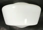New 6" Lip Fitter Opal Glass Schoolhouse Pendant Shade, 12" Diameter #PS816i
