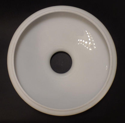 New 10" Fitter Opal White Glass Tam - O - Shanter Student Lamp Shade Plain Top SH100 - Stone Door Lamps