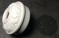 New White Acorn Early Electrical Style Lamp Plug for Antique Lamps + Insulator