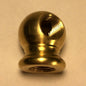 New 2-Way Unfinished Brass Lamp Arm Back, 7/8" Dia., 1/8Fx1/8F (3/8") #AB493