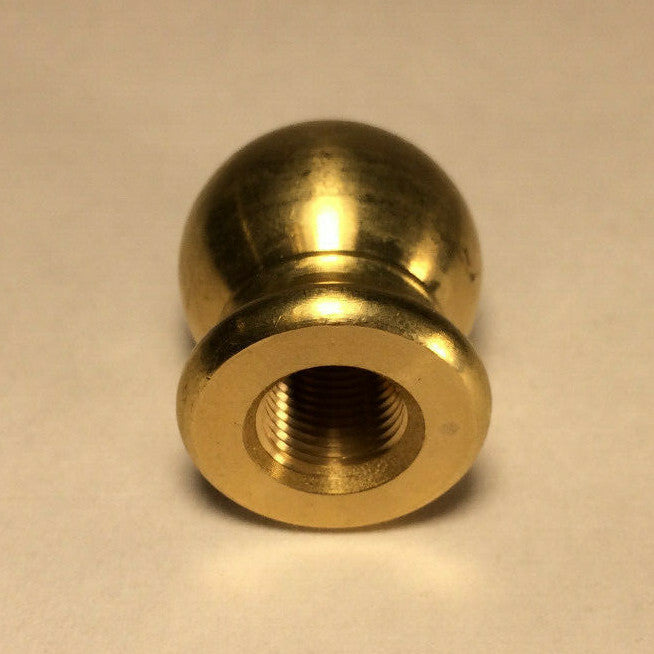 New 2-Way Unfinished Brass Lamp Arm Back, 7/8" Dia., 1/8Fx1/8F (3/8") #AB493