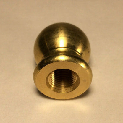 New 2-Way Unfinished Brass Lamp Arm Back, 7/8" Dia., 1/8Fx1/8F (3/8") #AB493
