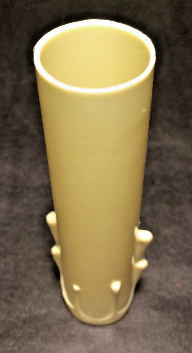 New 4" IVORY PLASTIC CANDELABRA SOCKET Chandelier CANDLE COVER WITH DRIPS #CC800