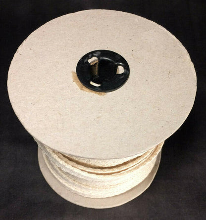New 1/2" Wide, #0 Size Flat Cotton Oil Lamp Wick, Sold by Yard, USA Made #WI911Y - Stone Door Lamps