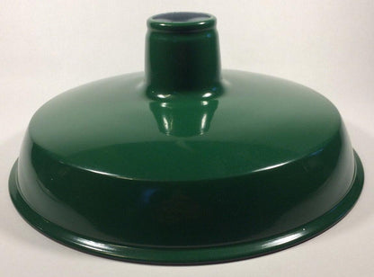 12 1/16" Green Metal Industrial Benjamin Style Lamp Light Pendant Shade #IS351G - Stone Door Lamps