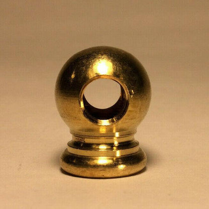 New 3 - Way Unfinished Brass Lamp Arm Back, 7/8" Dia., 1/4Fx1/8Fx1/8F #AB486U - Stone Door Lamps