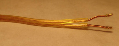 NEW 6 feet Clear Gold 18/2 Plastic Covered Lamp Cord Plug Set SPT - 1, U.L. #CS702 - Stone Door Lamps