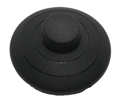 New On/Off Black Phenolic Push Button Floor Switch For SPT-1 & SPT-2 Cord #FS151