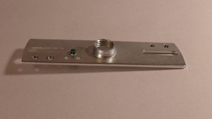 New 4 1/8" Steel Crossbar For Canopy & Lamps, 1/4F Tap, Ground Screw, 14 Gauge - Stone Door Lamps