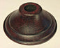 New 2" Hard Wooden Vase Cap With Waxed Rosewood Finish, 1/8IP (3/8") #WV210R