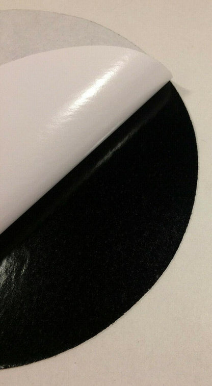 New 6 1/2" Round Brown Felt Pad W/ Adhesive Back For Lamp Bases #BF207 - Stone Door Lamps