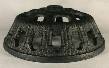 New Cast Iron Bracket Lamp Bowl For Wall Brackets, 5 1/4" Top Inside Dia. #CB910 - Stone Door Lamps