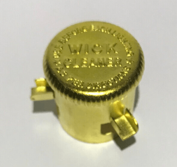 New Early Style Brass Wick Cleaner To Fit Aladdin Brand Burners, #WC795 - Stone Door Lamps