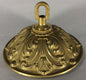 5 1/2" Unfinished Brass Finish Die Cast Brass Screw Collar Ceiling Canopy Kit - Stone Door Lamps