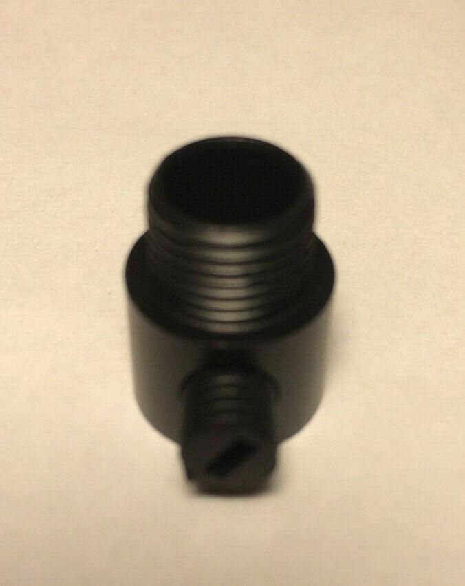 New Satin Black Brass Cord Grip Bushing With Set Screw For Lamp Cord #CB931BK - Stone Door Lamps