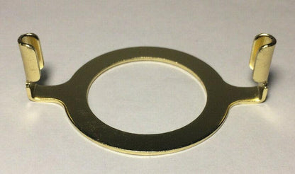 New Brass Plated Harp Base For GU - 24 And Nord Sockets, 1 9/16" I.D., #HB773 - Stone Door Lamps