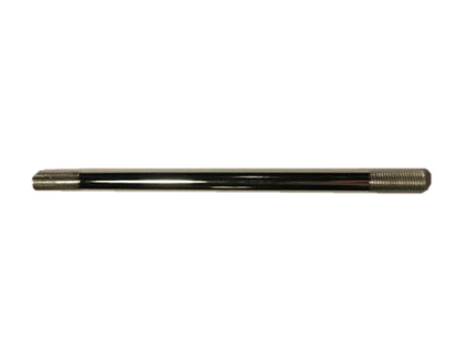 New 22" Nickel Plated Steel Threaded Lamp Pipe, Rod, 1/8 IP (3/8") #22NP339N