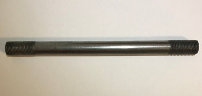 New 8 1/2" Seamless Steel Threaded Lamp Pipe, Rod, 1/8 IP (3/8") #SP313 - Stone Door Lamps