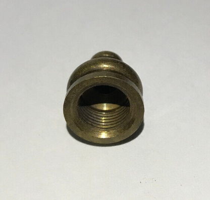 New 11/16" Height Antique Brass Pyramid Lamp Finial, 1/8F Tap(3/8") #BF966A
