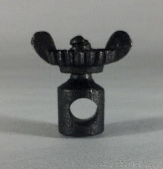 Mercury Glass Reflector Holder Nut Part for Old Wall Bracket Oil Kerosene Lamp - Stone Door Lamps