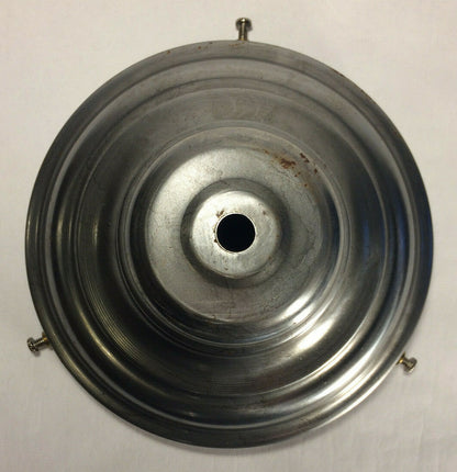 New Raw Steel 6" Fitter Fixture Shade Holder With Set Screws, 1/8 IP, #SH766S