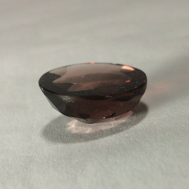 New Amethyst Color Faceted Glass Jewel For Inserting Into Brass Banding #GJ123A