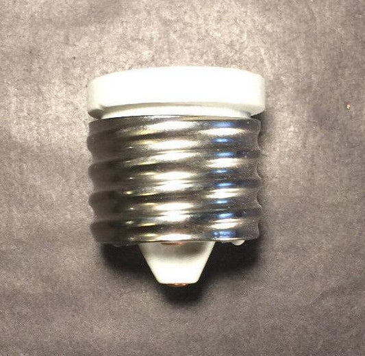 MOGUL TO STANDARD BASE LAMP LIGHT SOCKET ADAPTER REDUCER Heavy Duty Porcelain - Stone Door Lamps