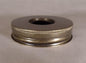New Mason Jar to # 2 Size Reducing Collar Brass Plated Antique Finish Screw On - Stone Door Lamps