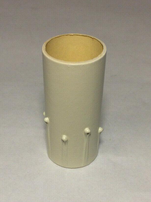 New 2" Antique Style Paper Board Candle Cover, Ivory Color, Candelabra #CC971i - Stone Door Lamps