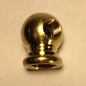 New 3 - Way Unfinished Brass Lamp Arm Back, 7/8" Dia., 1/4Fx1/8Fx1/8F #AB486U - Stone Door Lamps