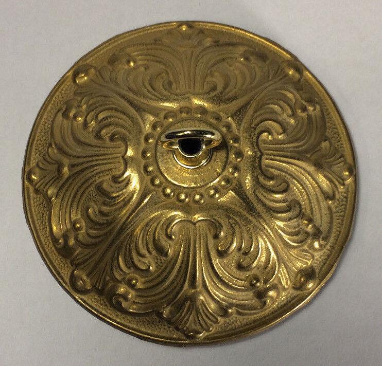 NEW 5 1/2" DIAMETER FINE DIE CAST CHANDELIER BRASS CEILING CANOPY CA801u - Stone Door Lamps