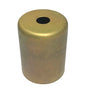 New 2" Raw Brass Lamp Socket Cup For Medium Base Sockets, 1 1/2" Dia. #SC661U - Stone Door Lamps