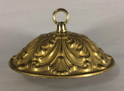 NEW 5 1/2" DIAMETER FINE DIE CAST CHANDELIER BRASS CEILING CANOPY CA801u - Stone Door Lamps