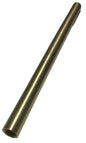 New 8" Brushed Brass Female Threaded Lamp Pipe, Rod, 1/8F Tap (3/8") #SP222U - Stone Door Lamps