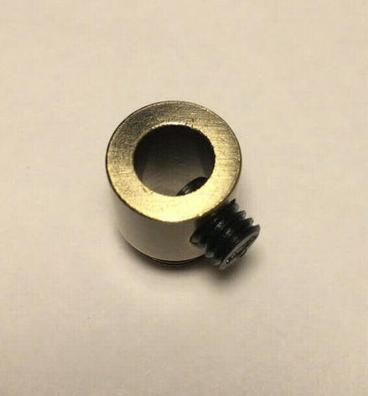 New Antique Brass Cord Grip Bushing With Set Screw For Lamp Cord 11/16" #CB931A - Stone Door Lamps