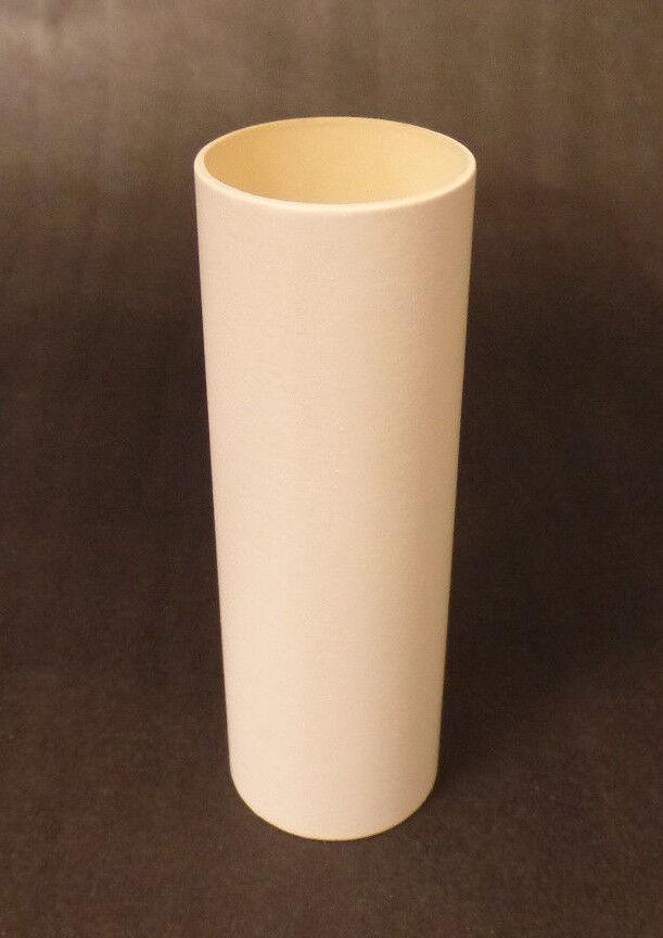 3" Smooth Flat White Paper Candle Cover Chandelier Lamp Socket, Standard #CC814T - Stone Door Lamps