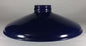 2.25 X 10 Blue Porcelain Industrial Style Metal Cone Lamp Light Shade Pendant - Stone Door Lamps