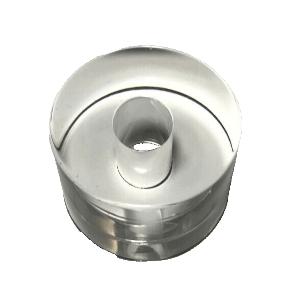 New 1" ht. Clear Acrylic Cylinder Shaped Lamp Break, 1 1/2" Diameter #AB246 - Stone Door Lamps