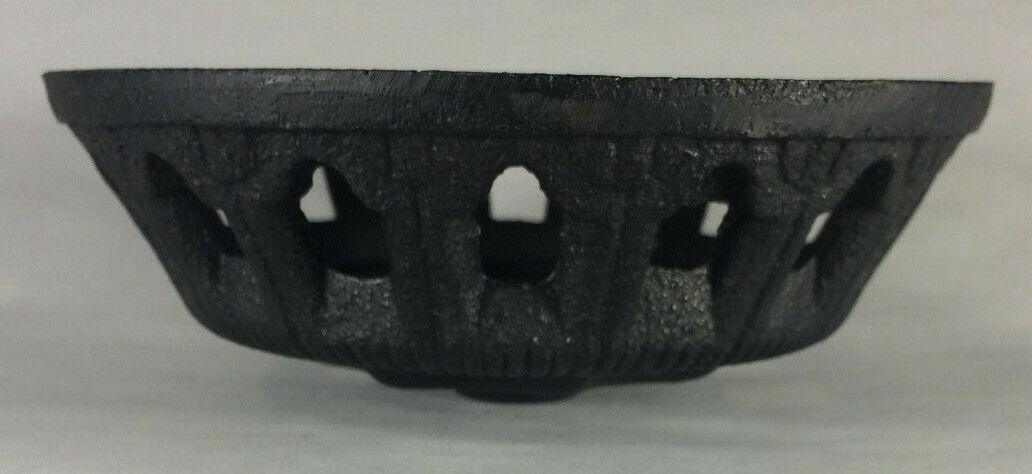 New Cast Iron Bracket Lamp Bowl For Wall Brackets, 5 1/4" Top Inside Dia. #CB910 - Stone Door Lamps