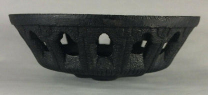 New Cast Iron Bracket Lamp Bowl For Wall Brackets, 5 1/4" Top Inside Dia. #CB910 - Stone Door Lamps