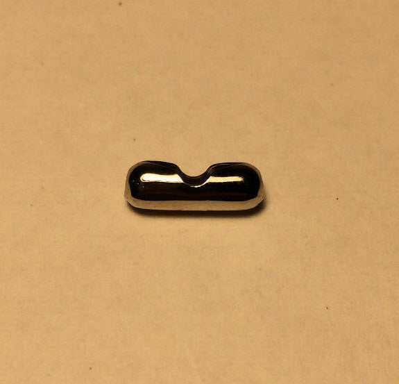 New #6 Brass Beaded Chain Connector With Nickel Plated Finish #BC601N