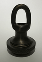 New 1 3/4" Antique Bronze, Brass Screw Collar Loop For Canopy W/ Wire Way, 1/4F - Stone Door Lamps